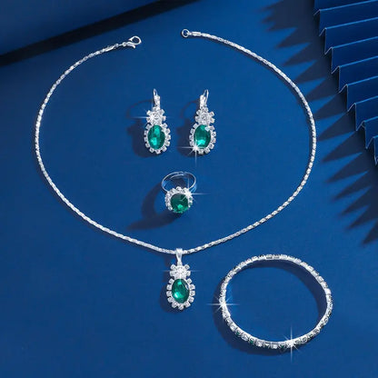 Valeria - Set de Joyas Seloria Grevalyn | Oro Blanco