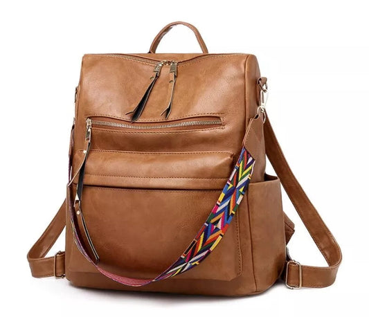 Camila - Mochila de Cuero a la Moda