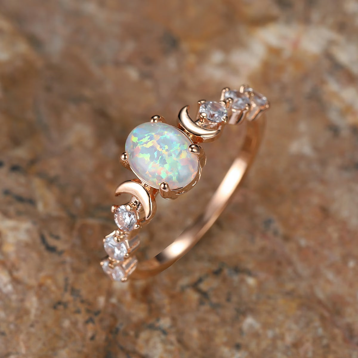 Cesárea - Anillo de Oro Rosa