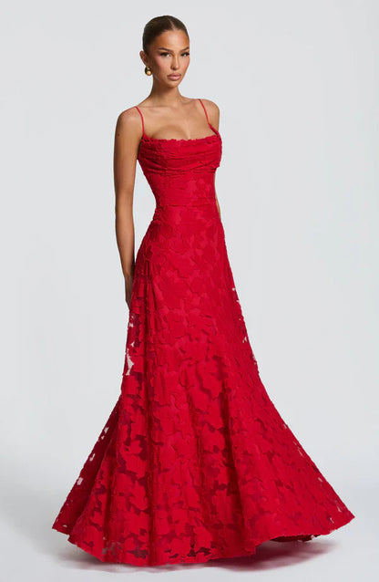 Sofía - Vestido Maxi Elegante de Encaje
