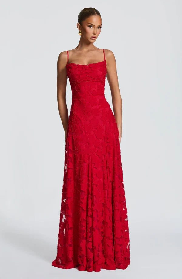 Sofía - Vestido Maxi Elegante de Encaje