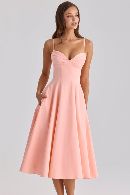 Jazmín - Vestido Midi Fluido