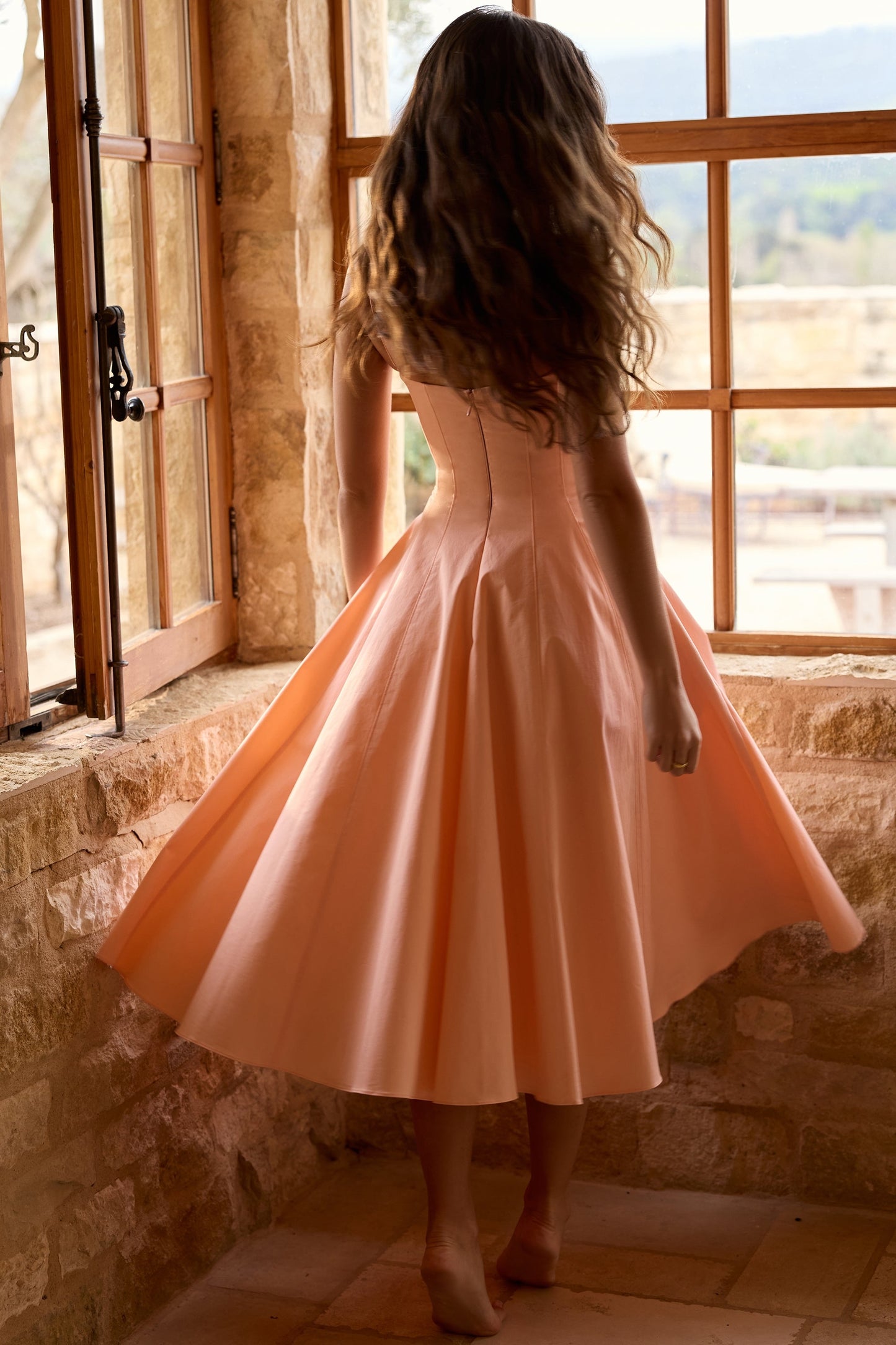Jazmín - Vestido Midi Fluido