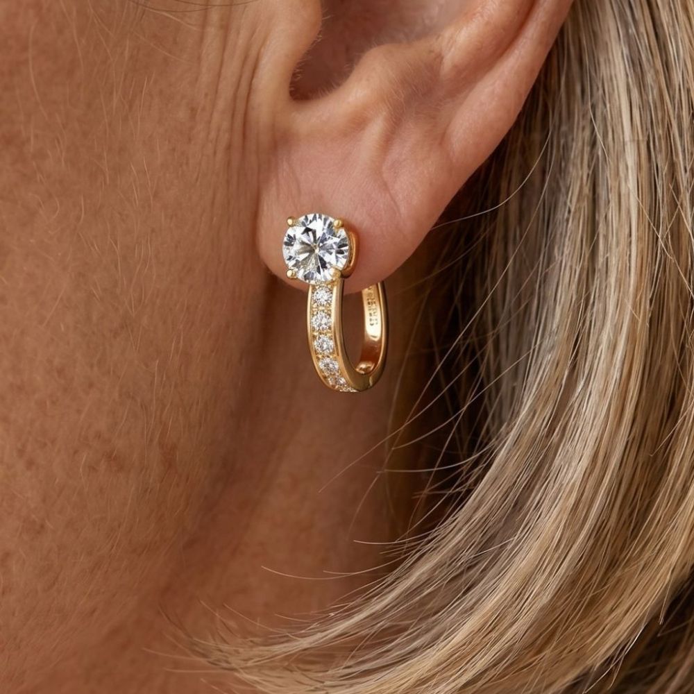 Elegant - Pendientes Huggie