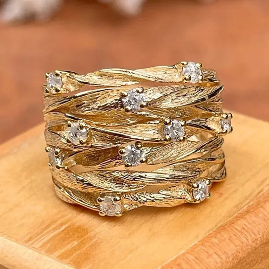Vintage Gold - Anillo Dorado