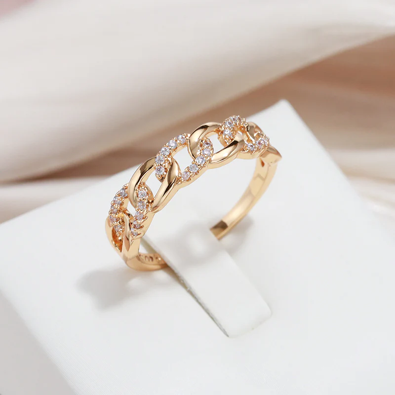 Fátima - Anillo Dorado “Malla Chic”