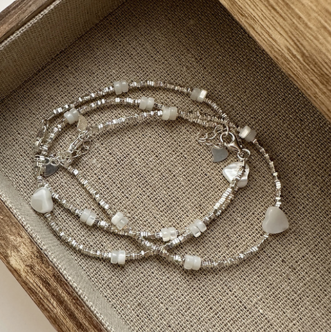 Rocío - Colección de Pulseras Vintage Clásicas con Cuentas