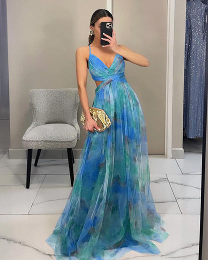 Gisela - Vestido Maxi de Chifón