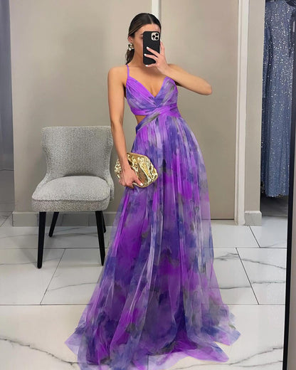 Gisela - Vestido Maxi de Chifón