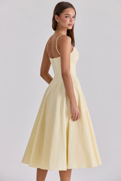 Jazmín - Vestido Midi Fluido