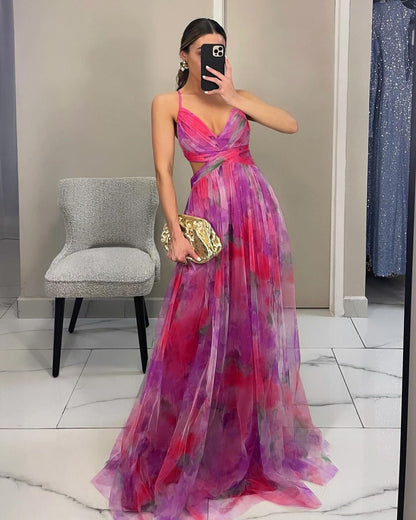 Gisela - Vestido Maxi de Chifón