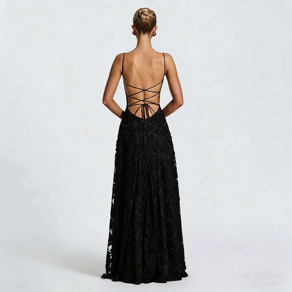 Sofía - Vestido Maxi Elegante de Encaje