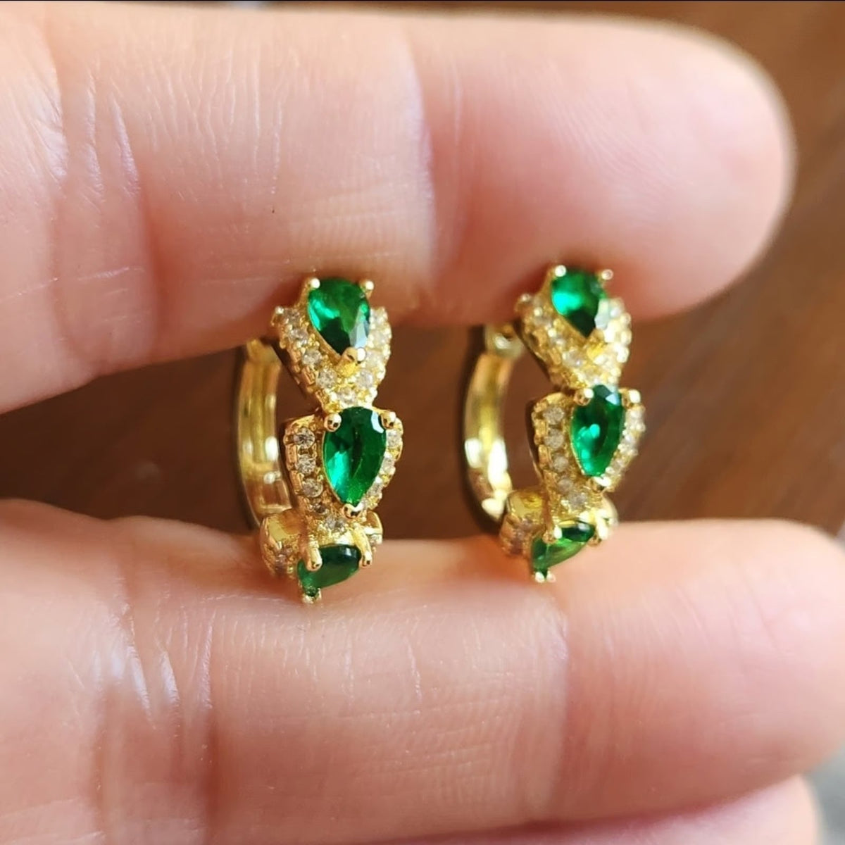 Alicia - Pendientes Sylvarra Jadelisse | Dorado