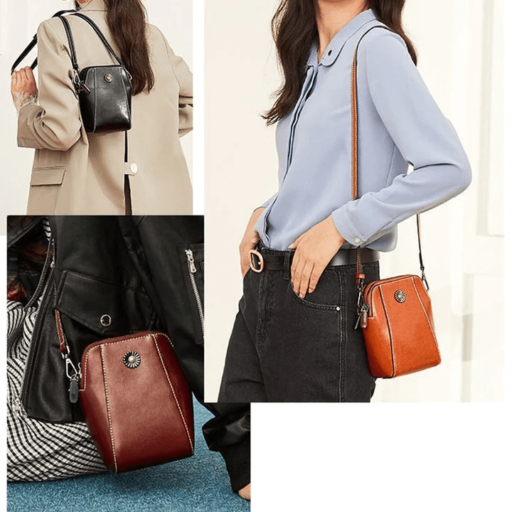 Rosalía - Bolso de Hombro Elegante Retro Bandolera