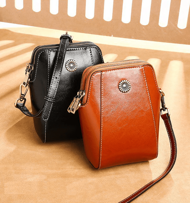 Rosalía - Bolso de Hombro Elegante Retro Bandolera