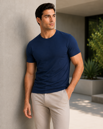 Alexander - Camiseta de corte entallado