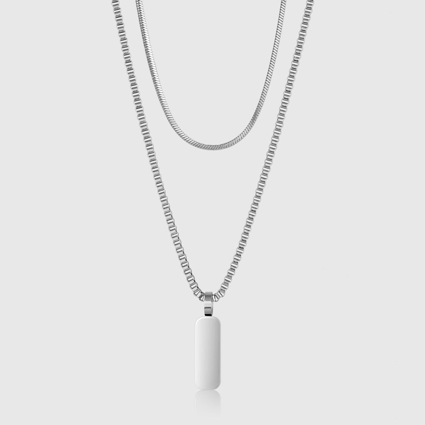 Miguel - Dúo de Collares con Colgantes Minimalistas