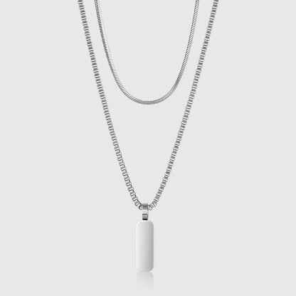 Miguel - Dúo de Collares con Colgantes Minimalistas