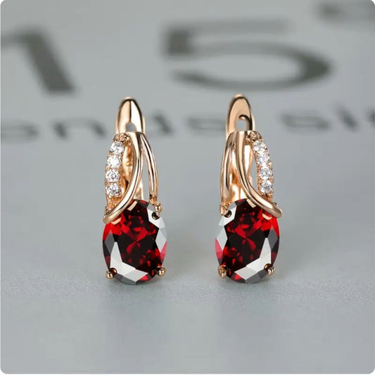 Aretes Veressa Ruberine
