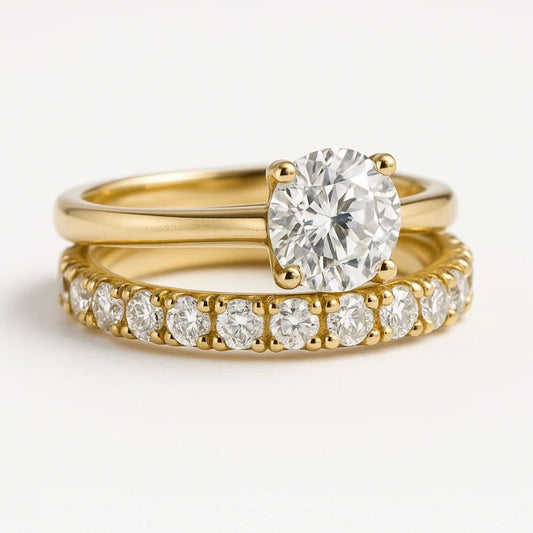 Savaya - Set de Anillos Dorados